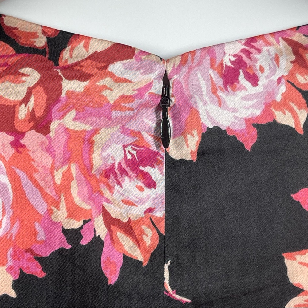 J.Crew Featherweight Satin Midi Dress in Midnight Rose - Picture 10 of 13